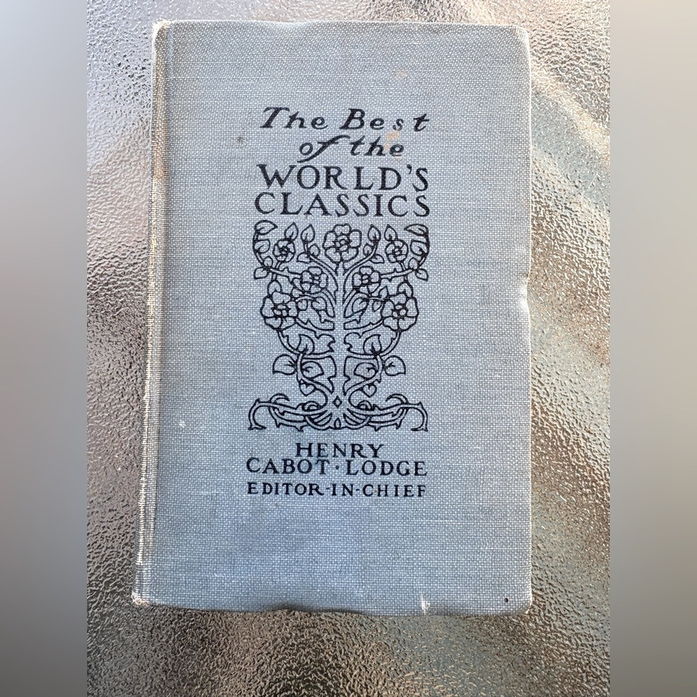 Book. The best of the world's classics, restricted to prose.